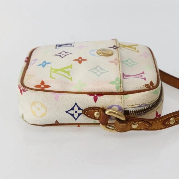 LOUIS VUITTON Monogram Multicolor Lift Shoulder Bag White M40055 LV Auth 143960 - Picture 7 of 16